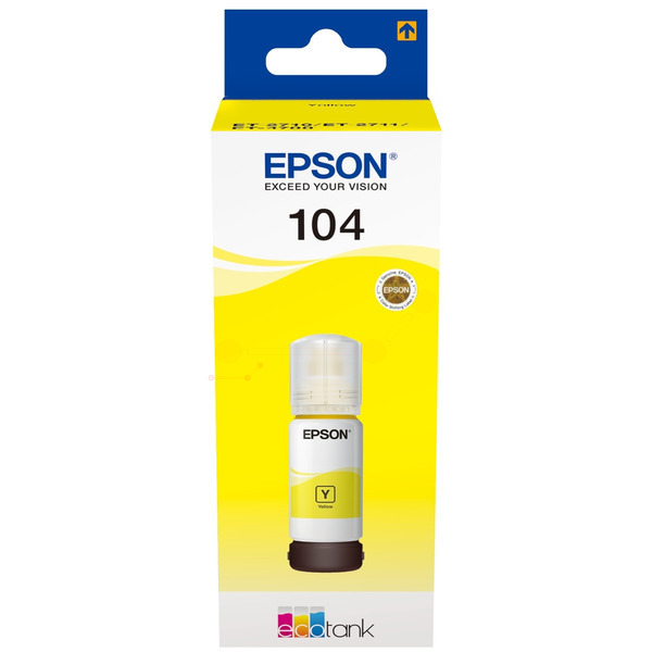 Original Tintenflasche Epson 104 Yellow