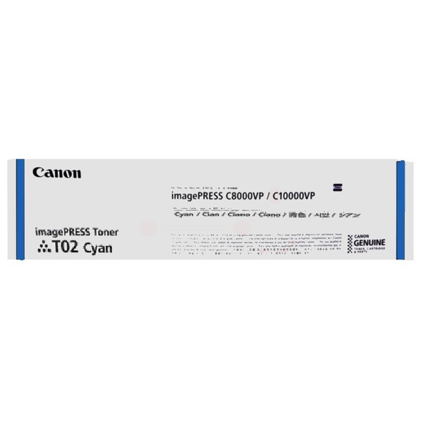 Original Toner Canon T02 Cyan