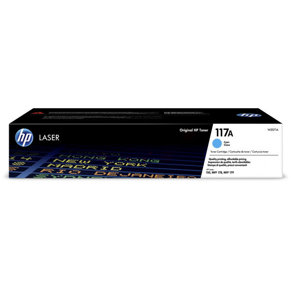 Original Toner HP W2071A Cyan
