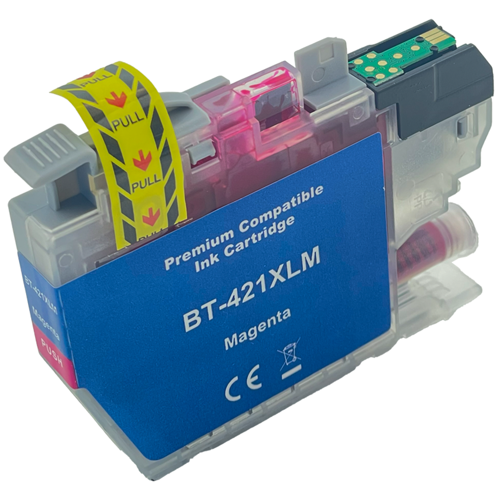 Druckerpatrone kompatibel für Brother LC-421XL Magenta