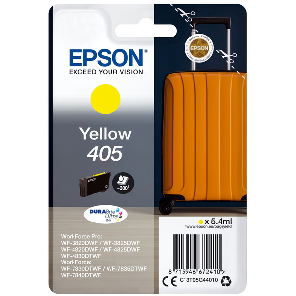 Original Tintenpatrone Epson 405 Yellow