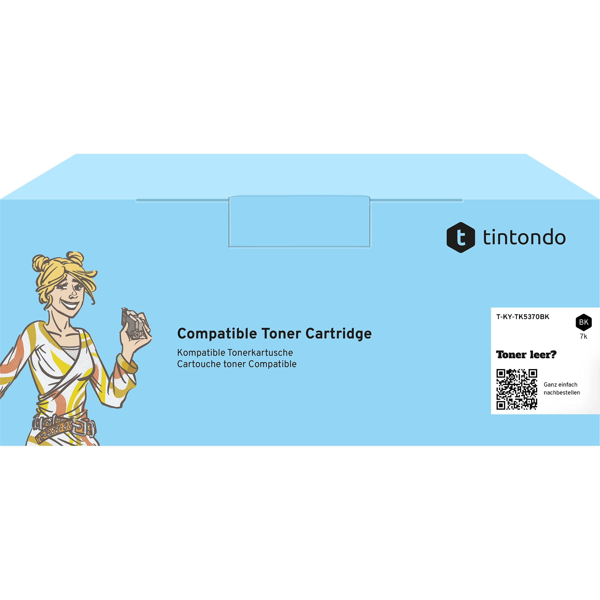Toner kompatibel für Kyocera TK-5370 Schwarz