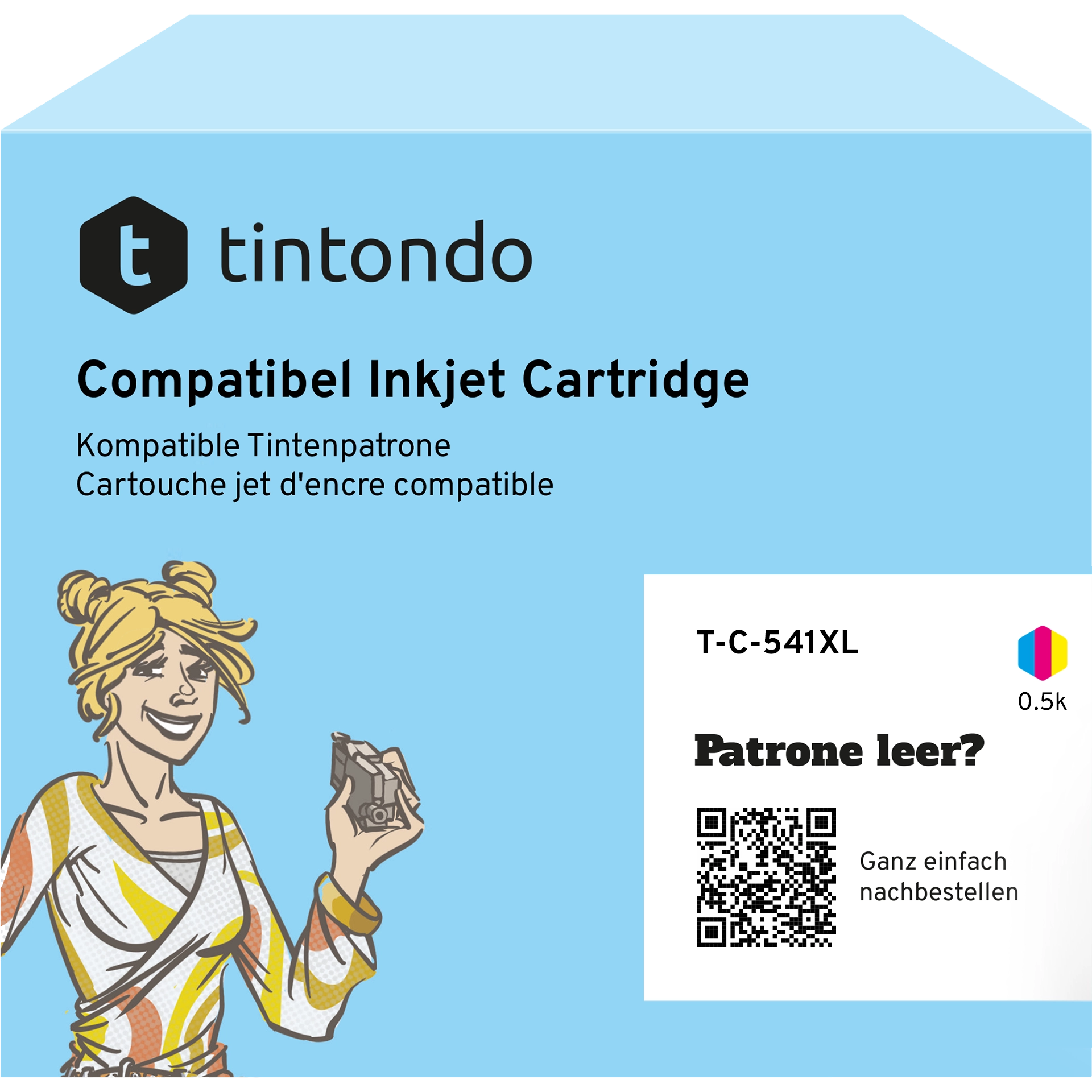 Druckerpatrone kompatibel für Canon CL-541XL Farbig