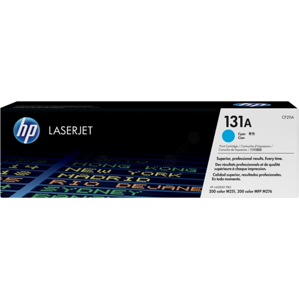 Original Toner HP CF211A Cyan