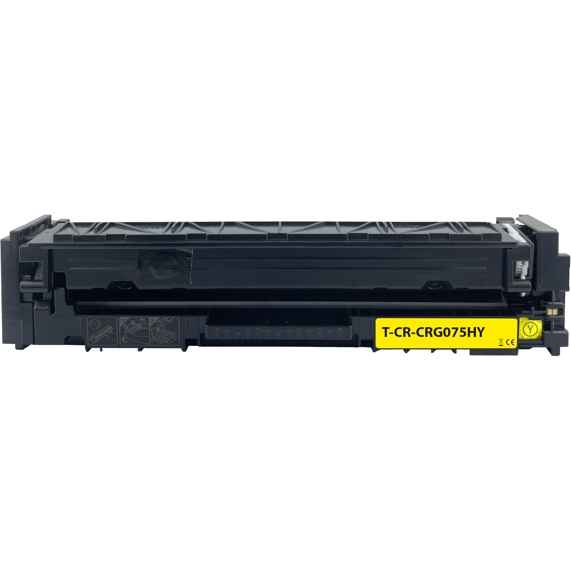 Rebuilt Toner für Canon 075HY Gelb
