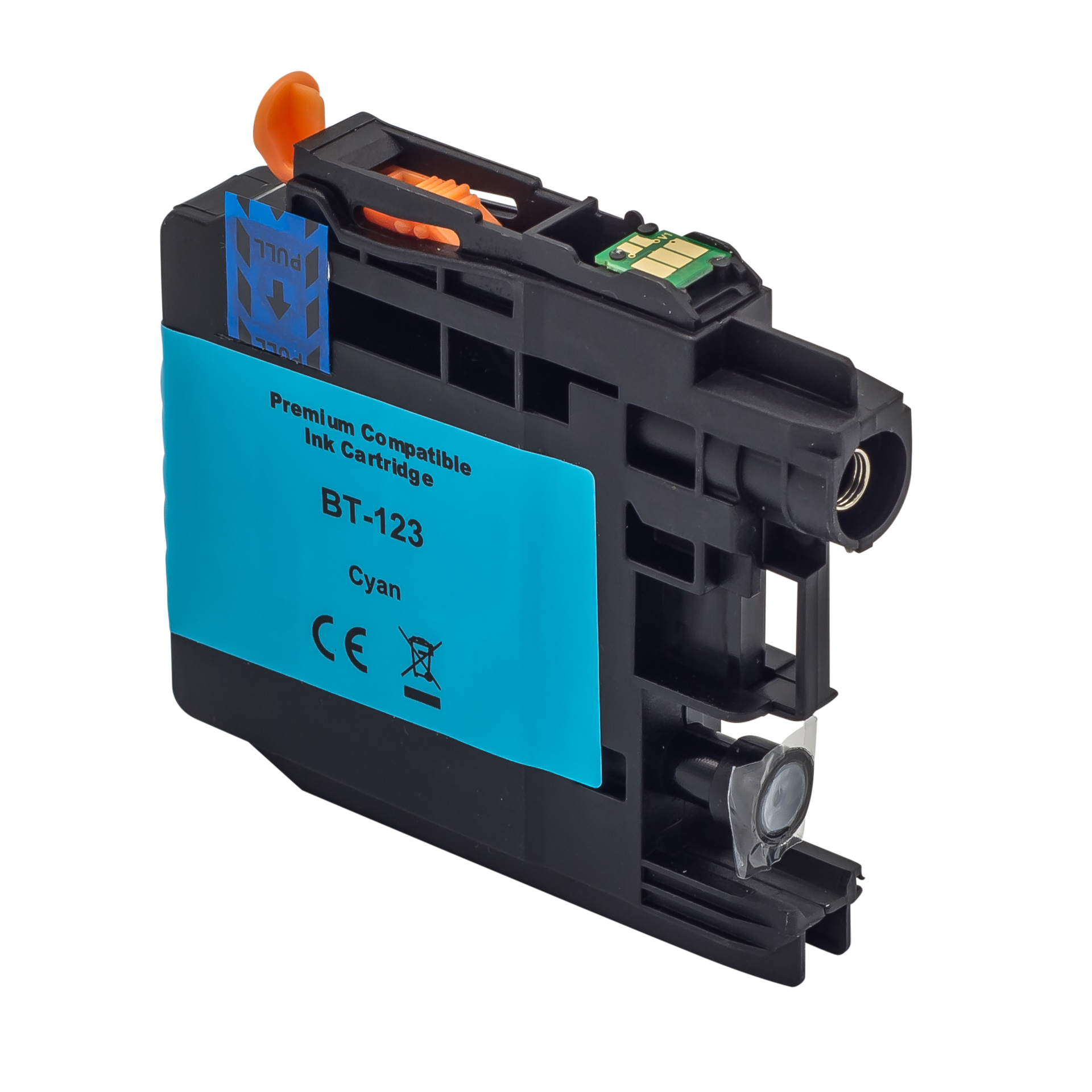 Druckerpatrone kompatibel für Brother LC-123 Cyan
