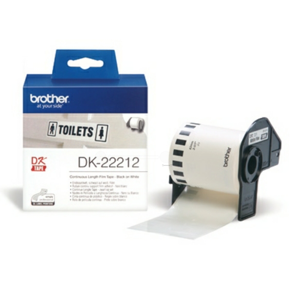 Original Etikettenrolle Brother DK-22212
