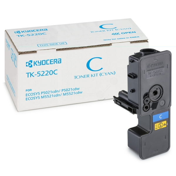 Original Toner Kyocera TK-5220C Cyan