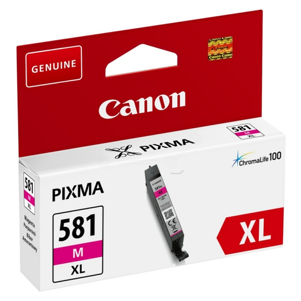 Original Tintenpatrone Canon CLI-581XL Magenta