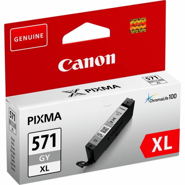 Original Tintenpatrone Canon CLI-571XL Grey