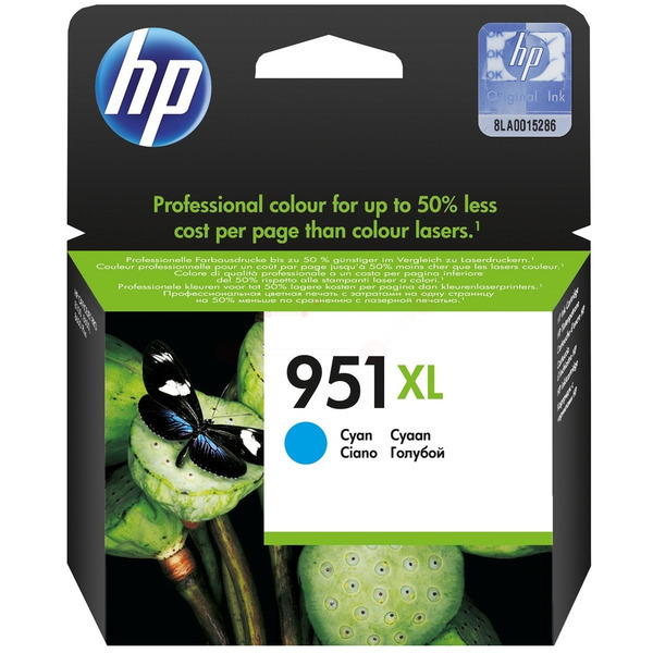 Original Tintenpatrone HP 951XL Cyan