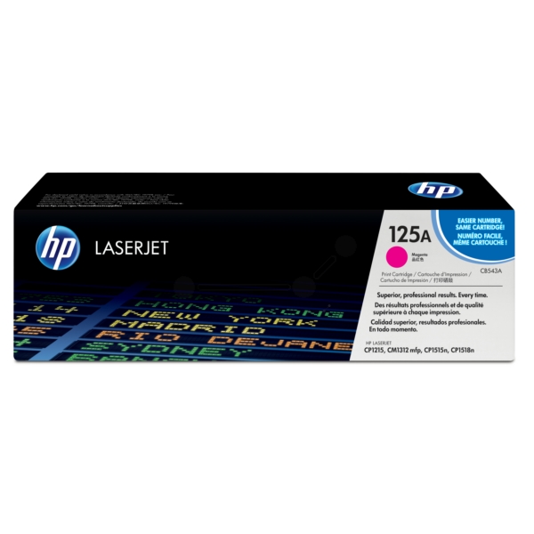 Original Toner HP CB543A Magenta