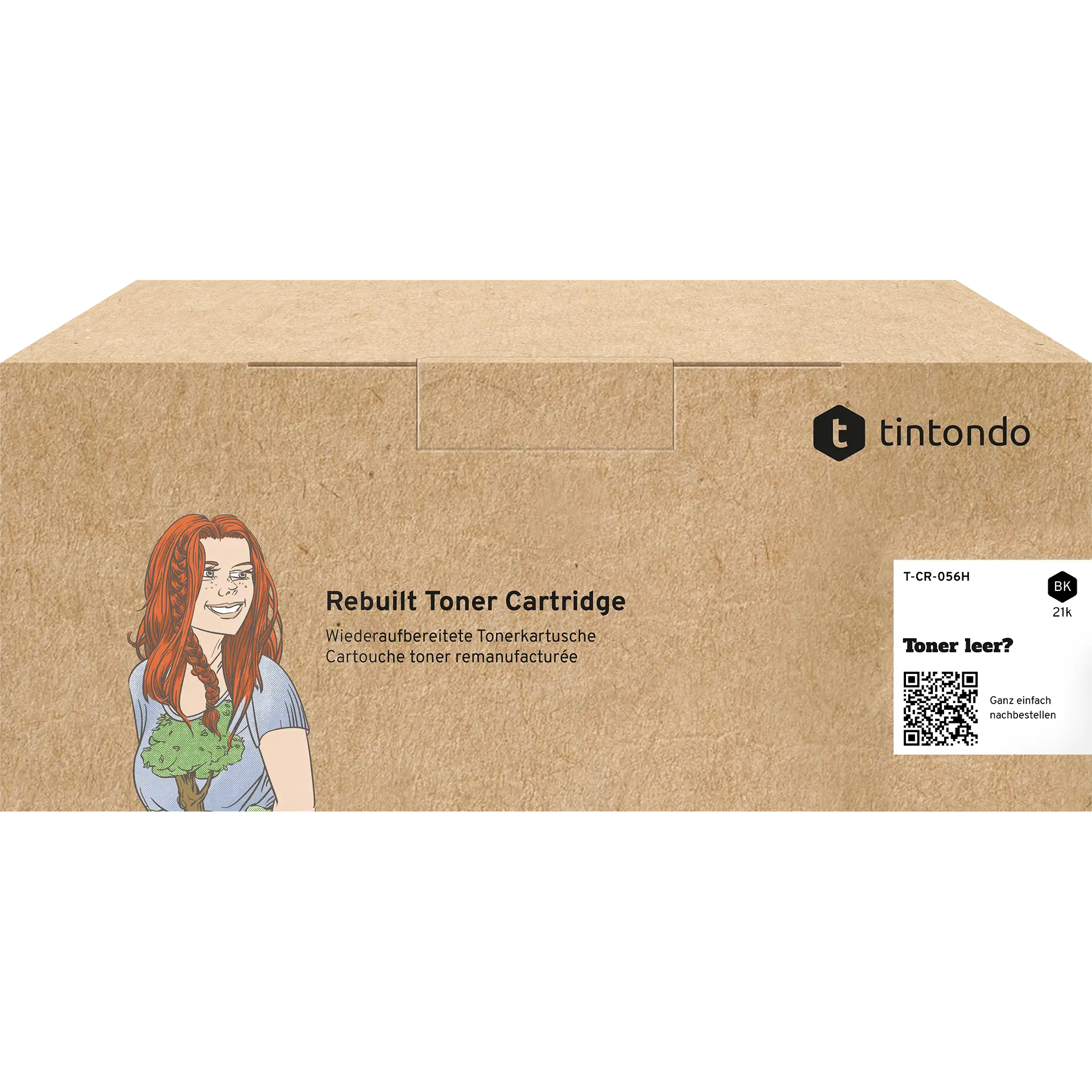 Rebuilt Toner für Canon 056H Schwarz