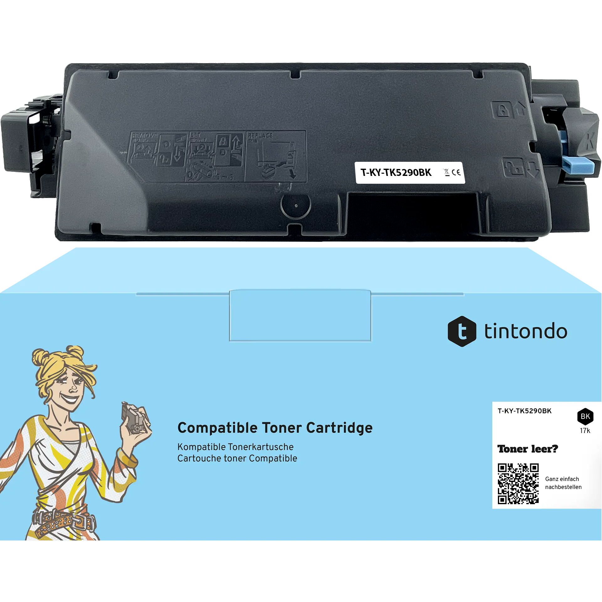 Toner kompatibel für Kyocera TK-5290 Schwarz