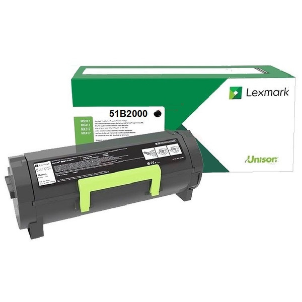 Original Toner Lexmark 51B2000 Black