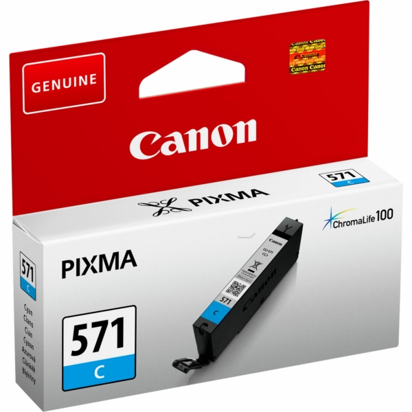 Original Tintenpatrone Canon CLI-571 Cyan