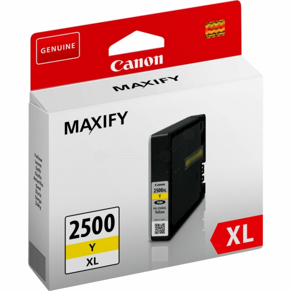 Original Tintenpatrone Canon PGI-2500XL Yellow
