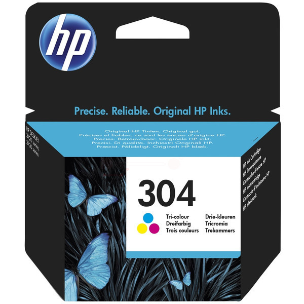 Original Druckerpatrone HP 304 Color