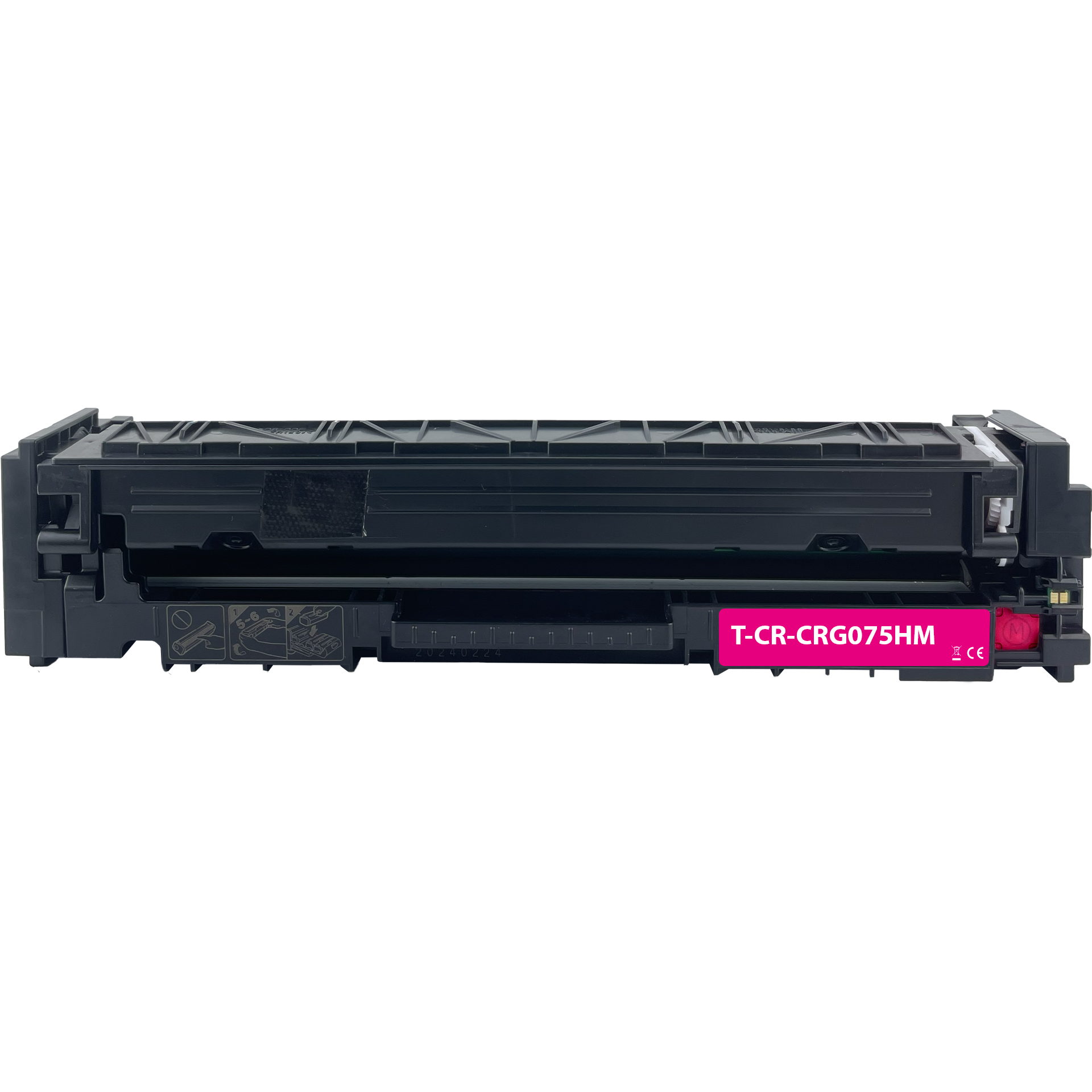 Rebuilt Toner für Canon 075HM Magenta